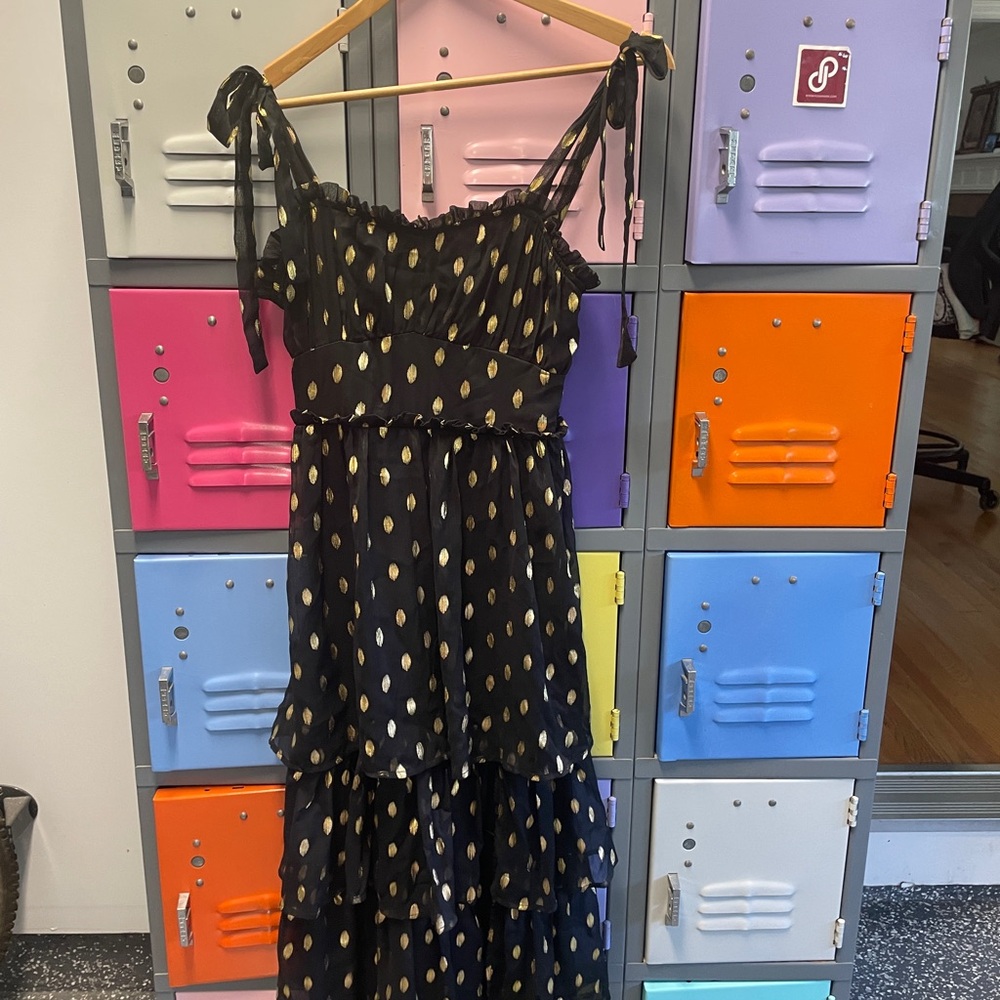 Lulu's Elegant Black Dress